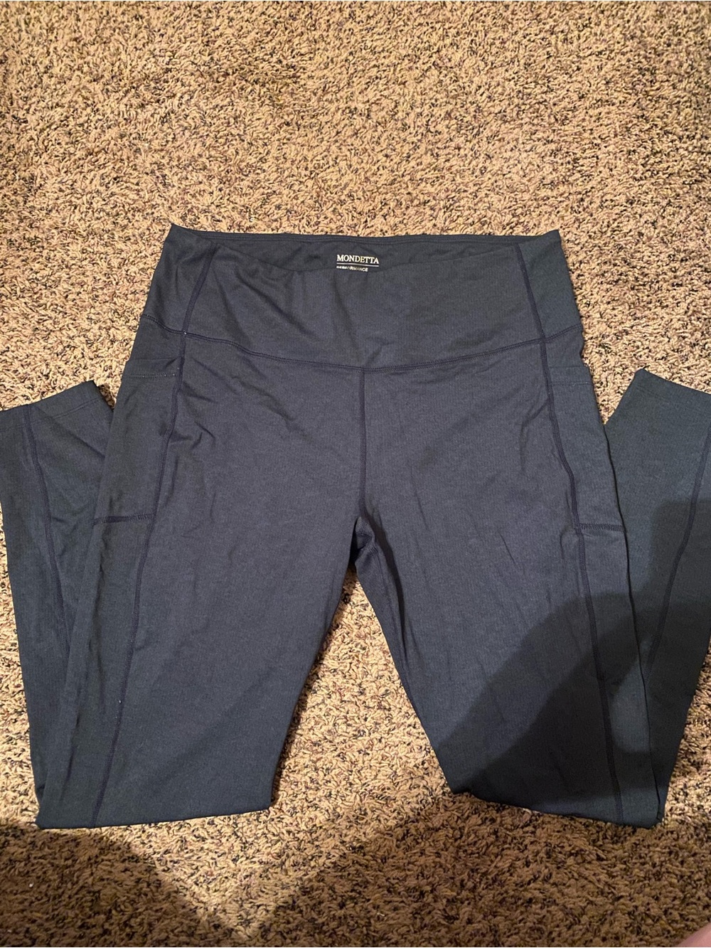 Mondetta Navy Active Leggings